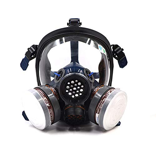MÃ¡scara respiratoria integral ST-S100-3 para gases con doble filtro de aire para protecciÃ³n ocular, frente a polvo, gases quÃ­micos y vapores orgÃ¡nicos